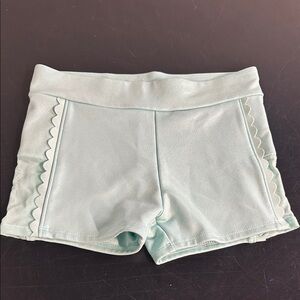 More Than Magic Mint Scalloped Shorts